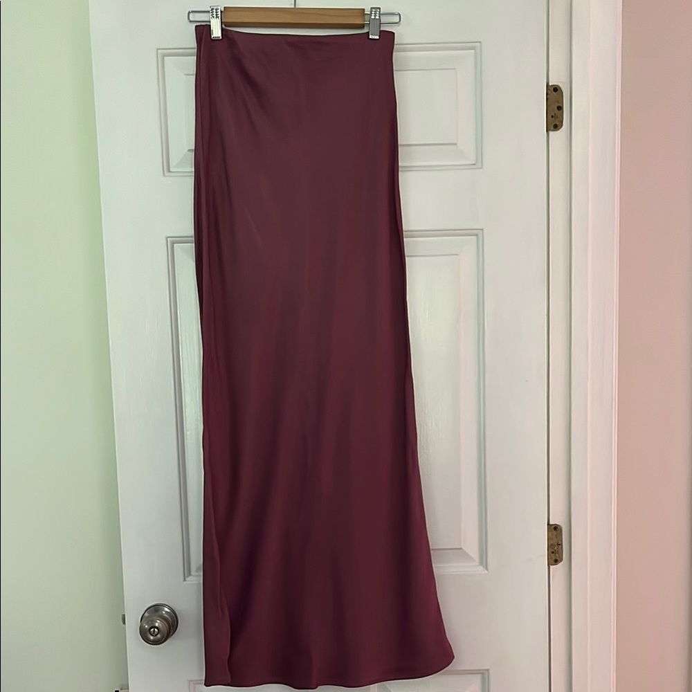 Anthropologie Tilda Silk Skirt